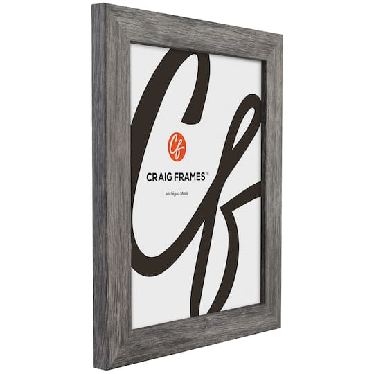 2 Pack Craig Frames Bauhaus 125 Barnwood Gray Picture Frame